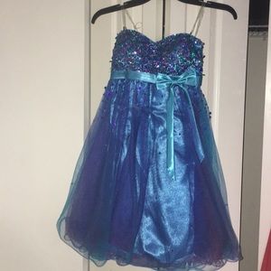 PromGirl Strapless Dress